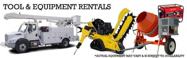 Tool and equipment rental Southeast Saskatchewan