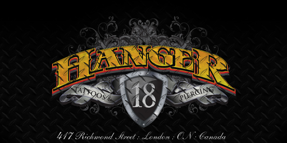 Hanger 18 Tattoos and piercing